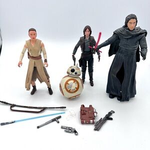 Lot of 4 Star Wars Elite Series Die Cast Figures